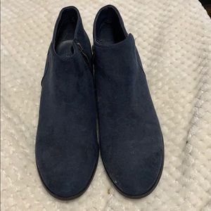 Navy Booties